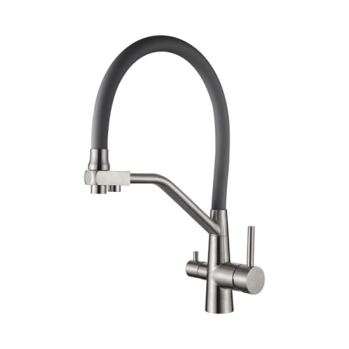 Jaucējkrāns ar filtru WISENT WL85966-0 nerūsējošais tērauds — Wisent.lv