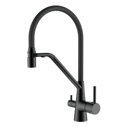 Jaucējkrāns ar filtru WISENT WL5908D-23 ieroču tērauds — Wisent.lv